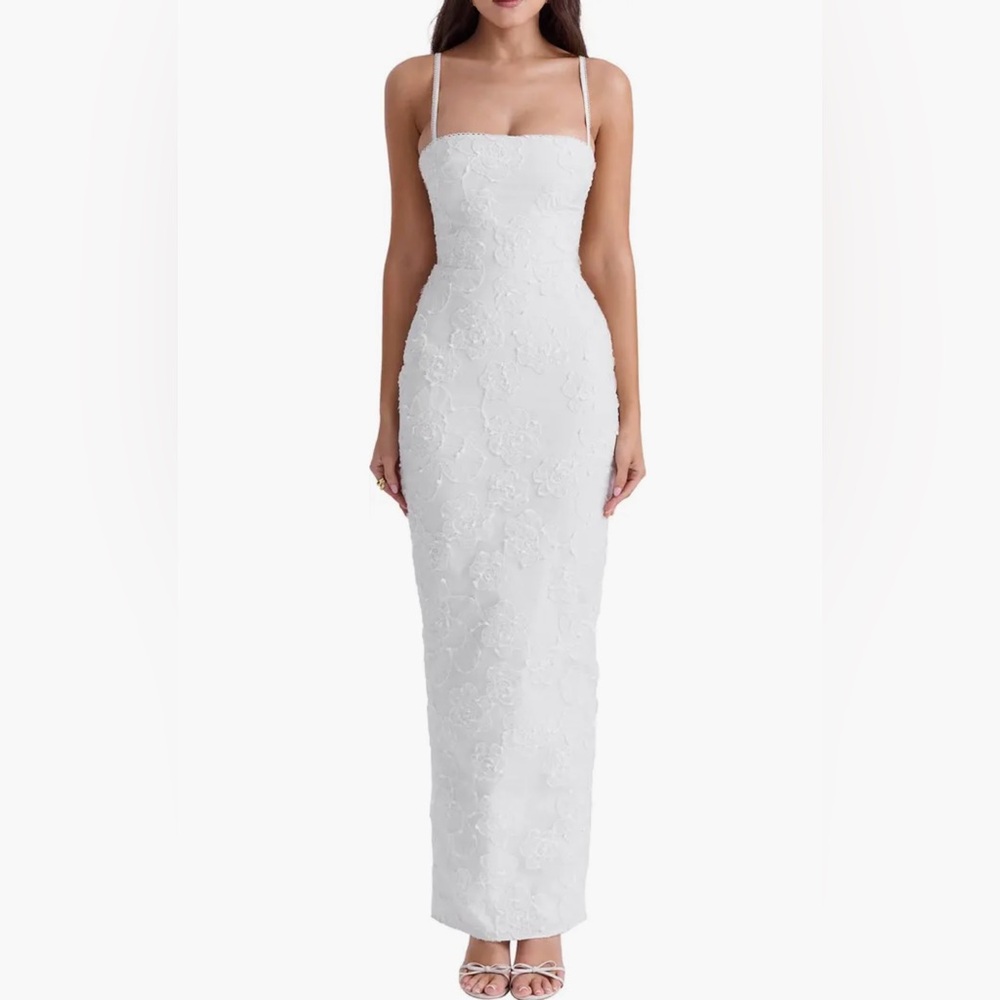 House of CB Eva Floral Gown New with Tags
